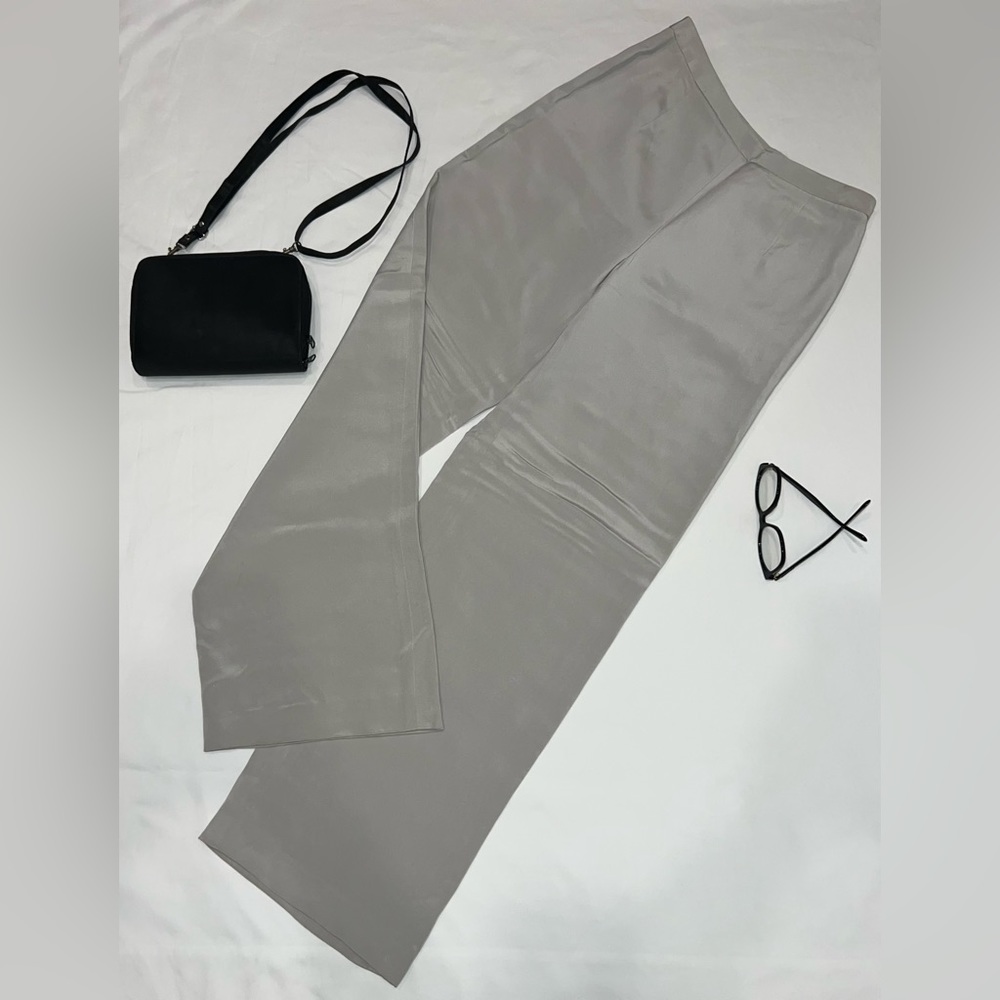 Ann Taylor High-Waisted Dress Pants 100% Silk - Size 4